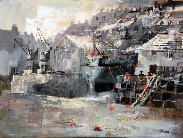 - Mixed Media on Canvas, Painting by Mike Bernard, measuring 46 x 61 cm (H x W) framed at 66 x 81 cm £2100